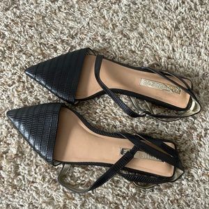 Black flats
